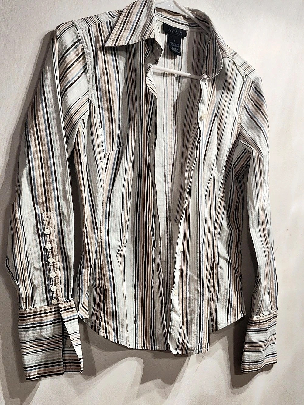 The Limited Striped Small Like New. Multicolor Form Fitting Dress Casual
